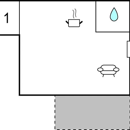 One-bedroom In Lejlighed *